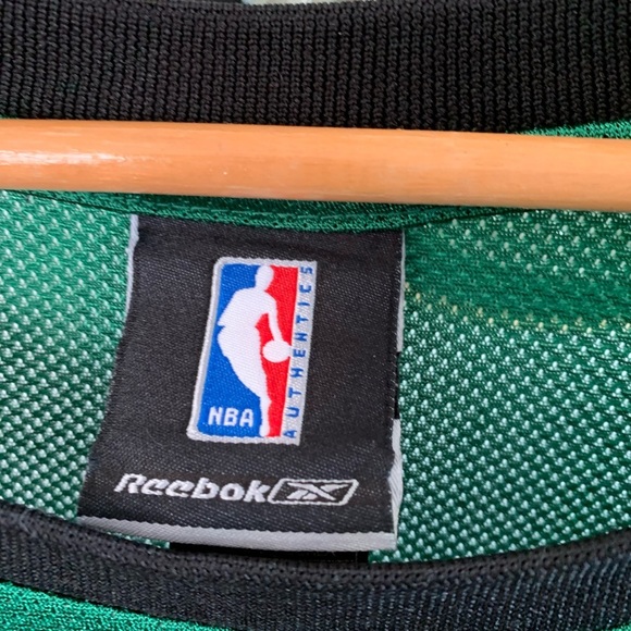 Vintage Boston Celtics Al Jefferson Reebok Basketball Jersey NBA 7 Authentics - Picture 4 of 10